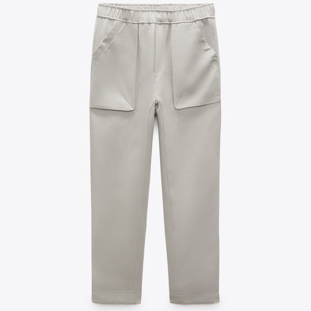 NWT ZARA Gray Joggers sz XS - Picture 5 of 12